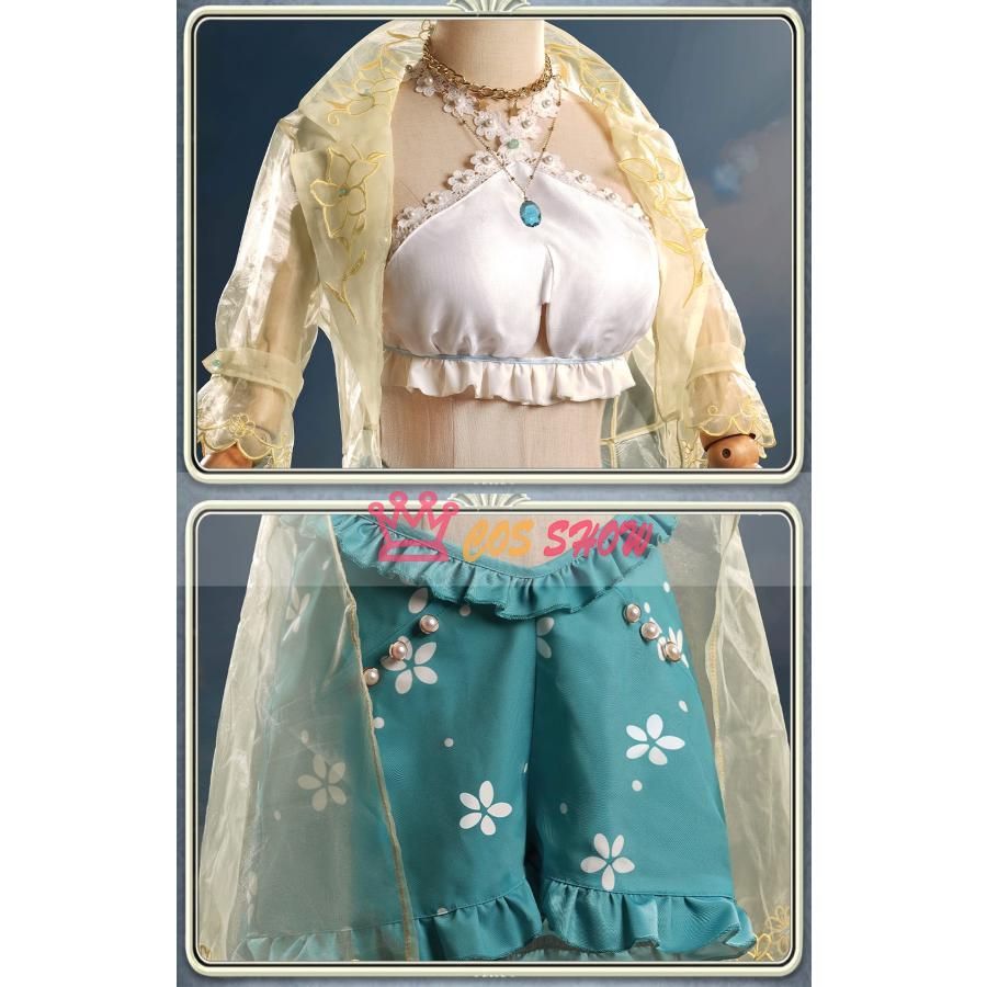 第五人格 IdentityV ココナッツの休日 呪術師 パトリシア?ドーヴァル コスプレ衣装 cosplay 仮装 イベント ステージ服 舞台 ハロウィン ク