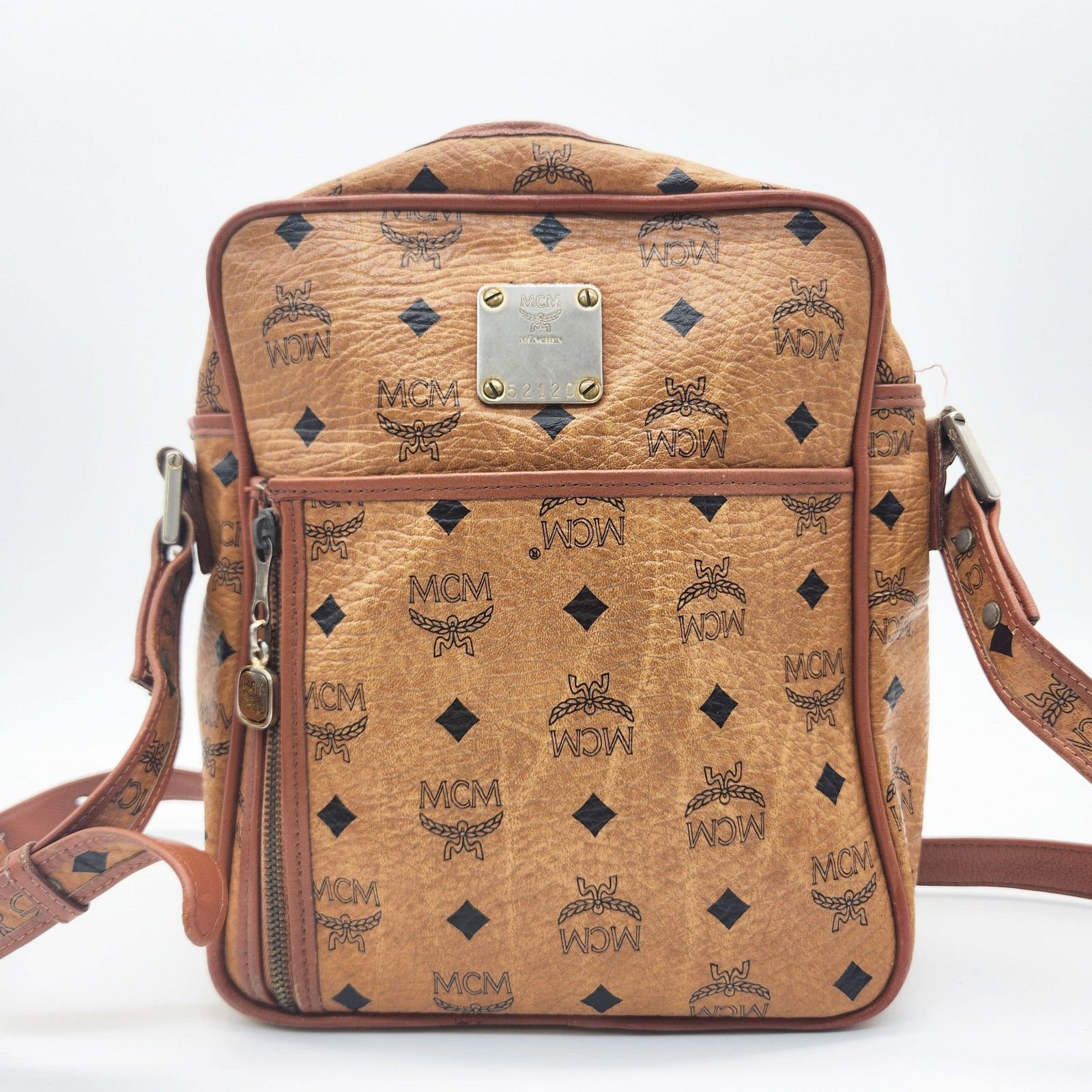 MCM クロスボディ ヴィセトス ✨美品✨MCM エムシーエム クロスボディバッグ ショルダー