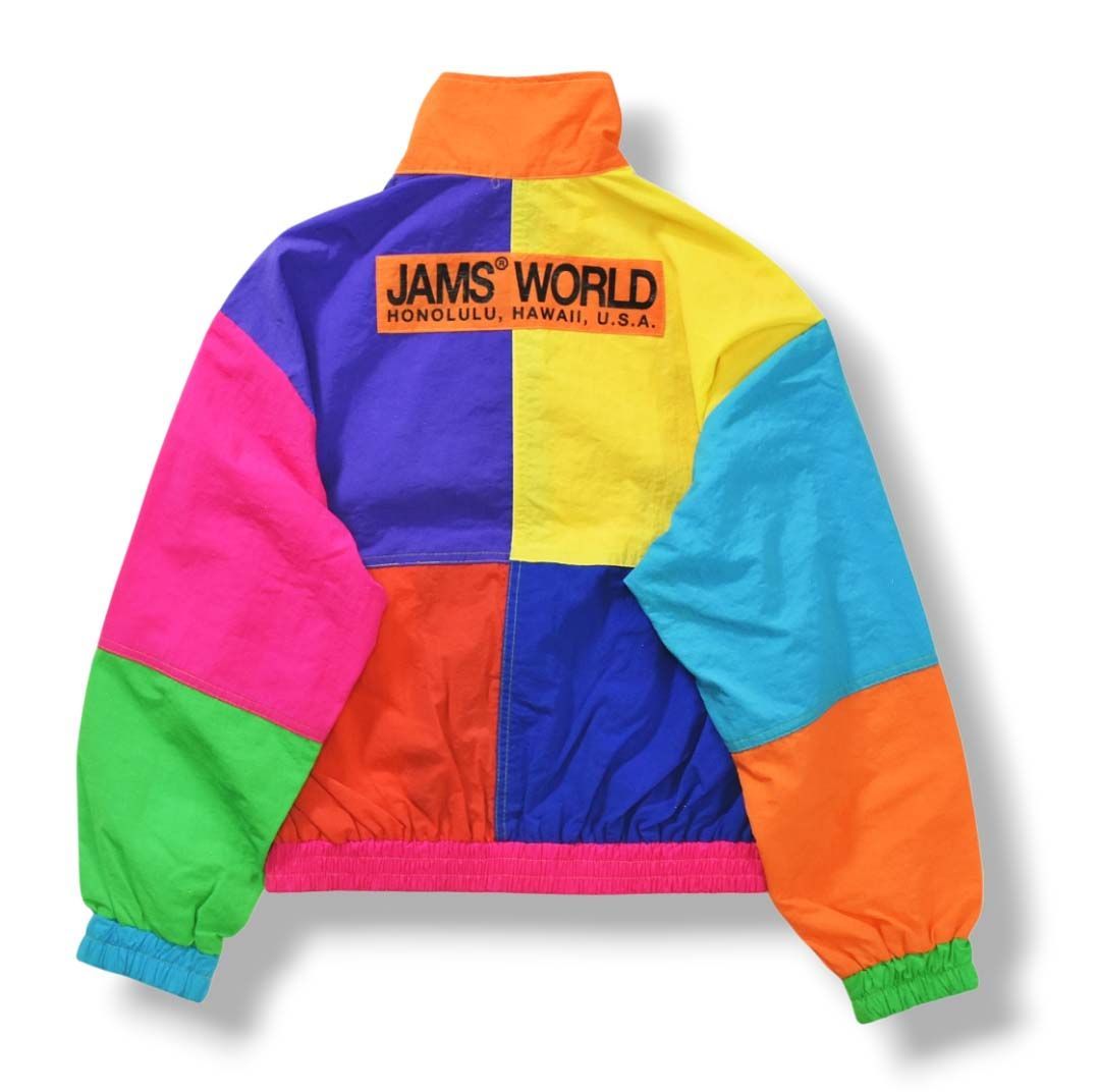 90s JAMS WORLD ジャムズワールド ナイロンジャケット USA製 90s 