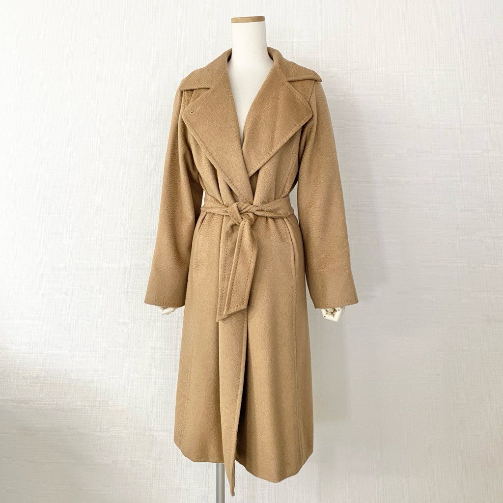 【明日取下げ】Max Mara MANUELA コートベルト ベージュ 23h9 Max Mara マックスマーラ MANUELA マニュエラ アイコン