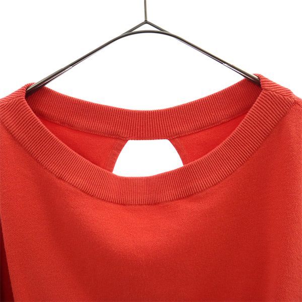 未使用 ダイアグラム ニット 36 レッド Diagram 長袖 セーター