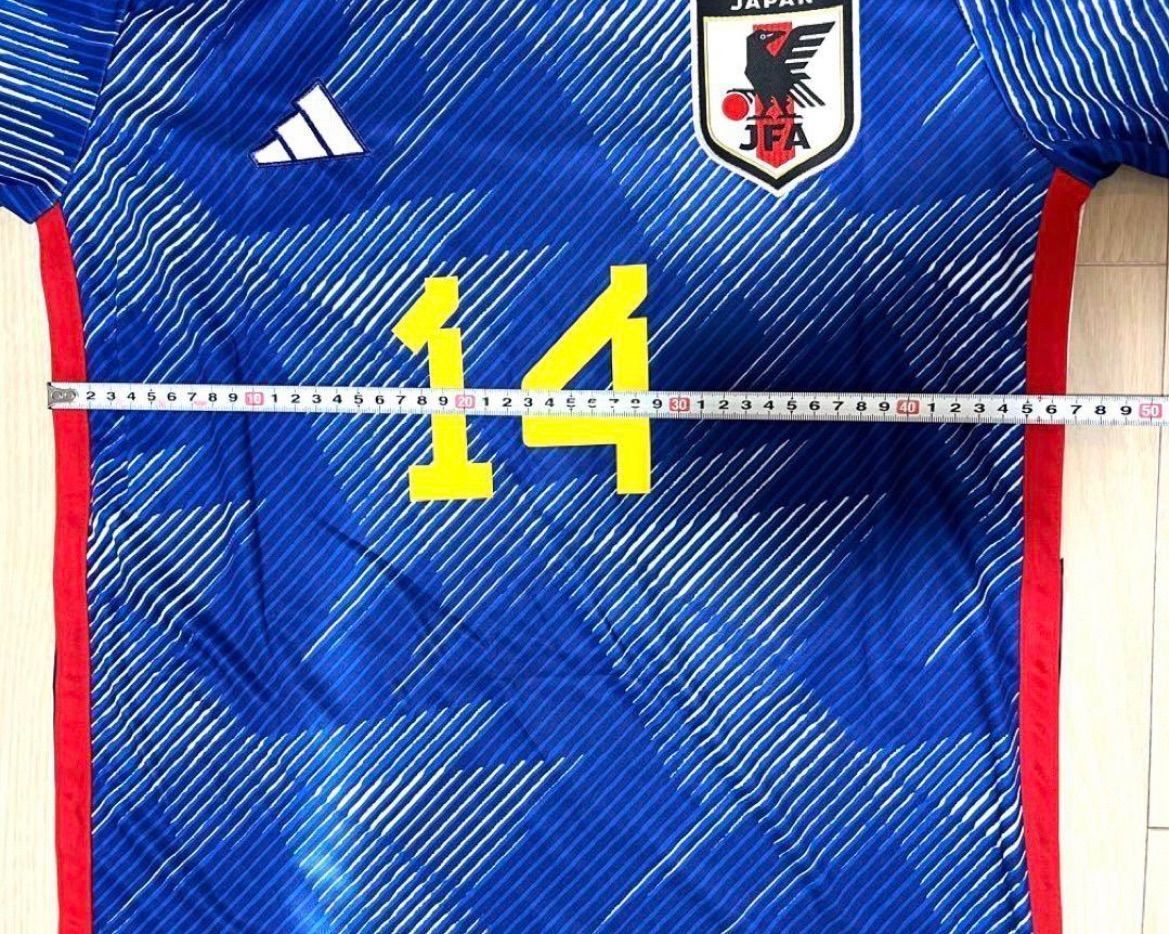 サッカー日本代表ユニフォーム #14 ITO (伊東 純也) S-2XLサイズ