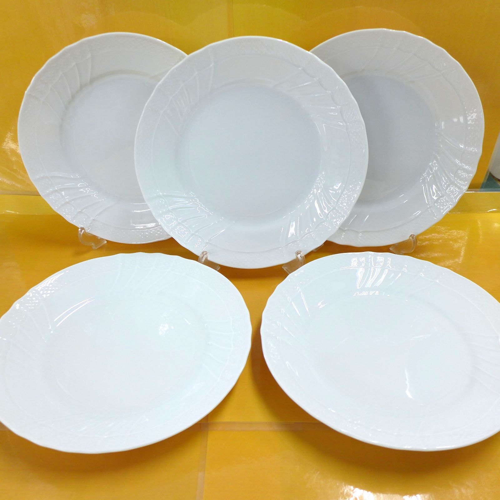 リチャードジノリ ベッキオホワイト スーププレート24cm リチャード