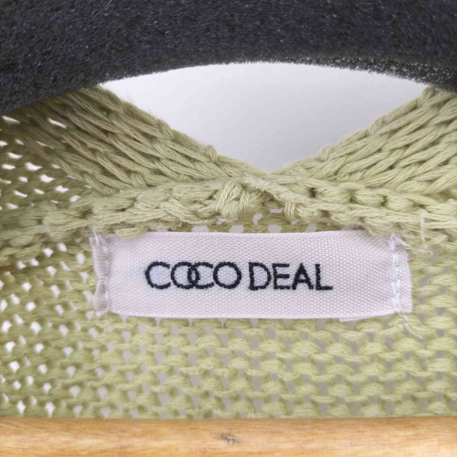 リリヤーンニットガウン COCO DEAL COCO DEAL - ココディール コットンショートニットガウンの通販 by