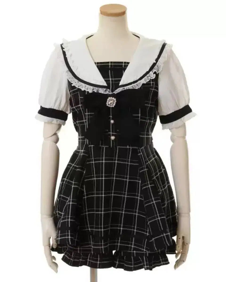 Secret Honey♡セットアップ ブラックチェック SecretHoney シーハニ