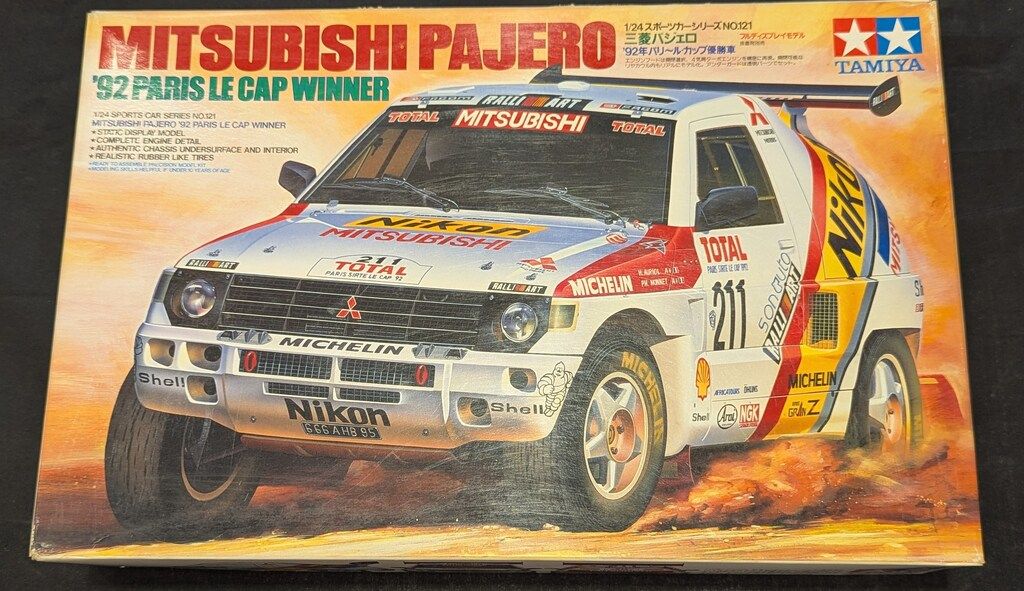 タミヤ 1/24 スポーツカーシリーズ 三菱パジェロ 1992 パリ-ル