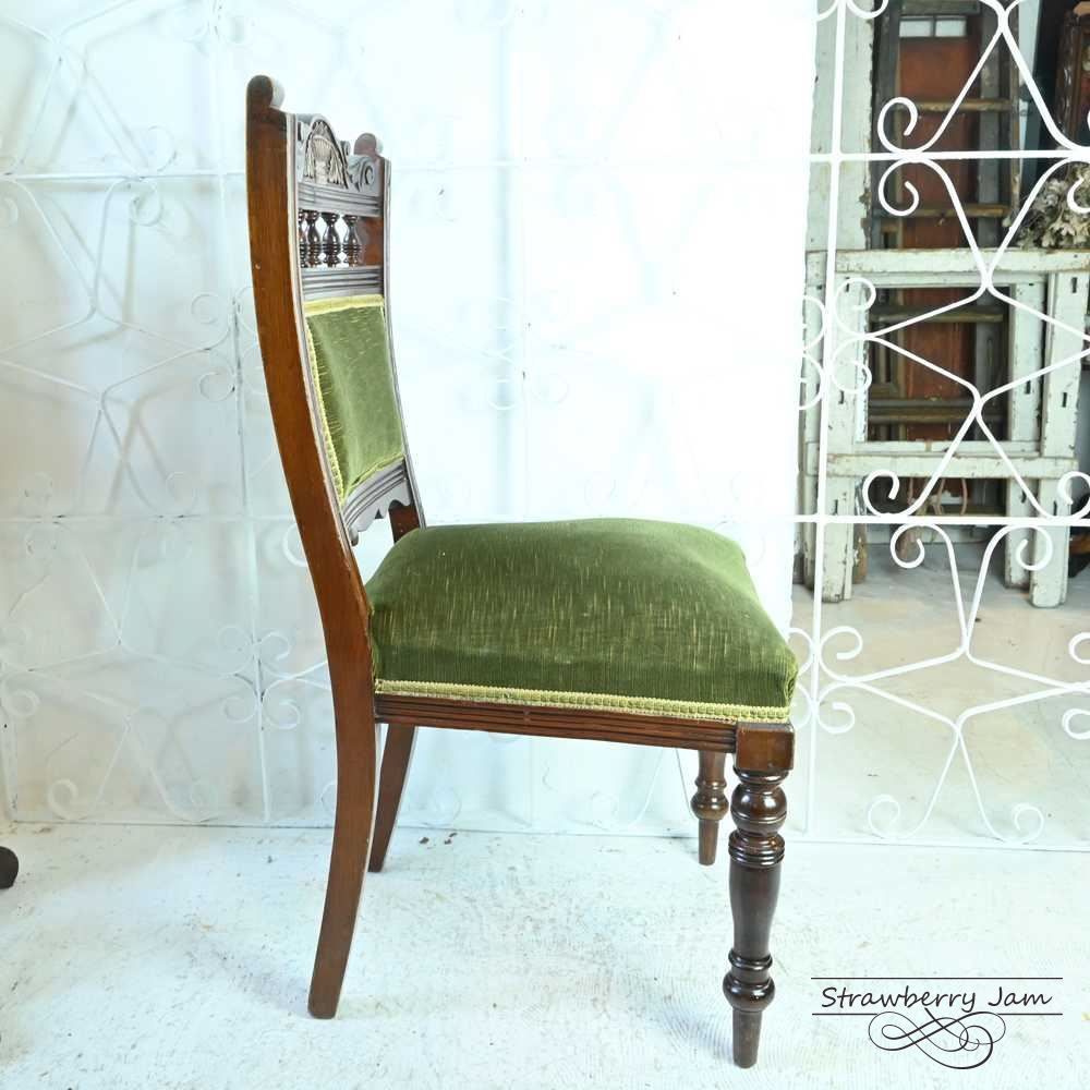 L3705-206-1 英国アンティーク エドワーディアン アンティークチェア L3705-206-2 英国アンティーク エドワーディアン ヴィクトリアン