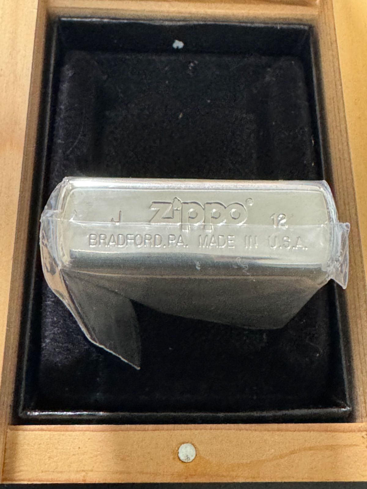 zippo Seven Stars NIPPON 限定品 SEVEN STARS 2012年製 2面刻印 タバコ銘柄 セブンスター silver  シルバー デットストック 専用木箱 保証書 - メルカリ