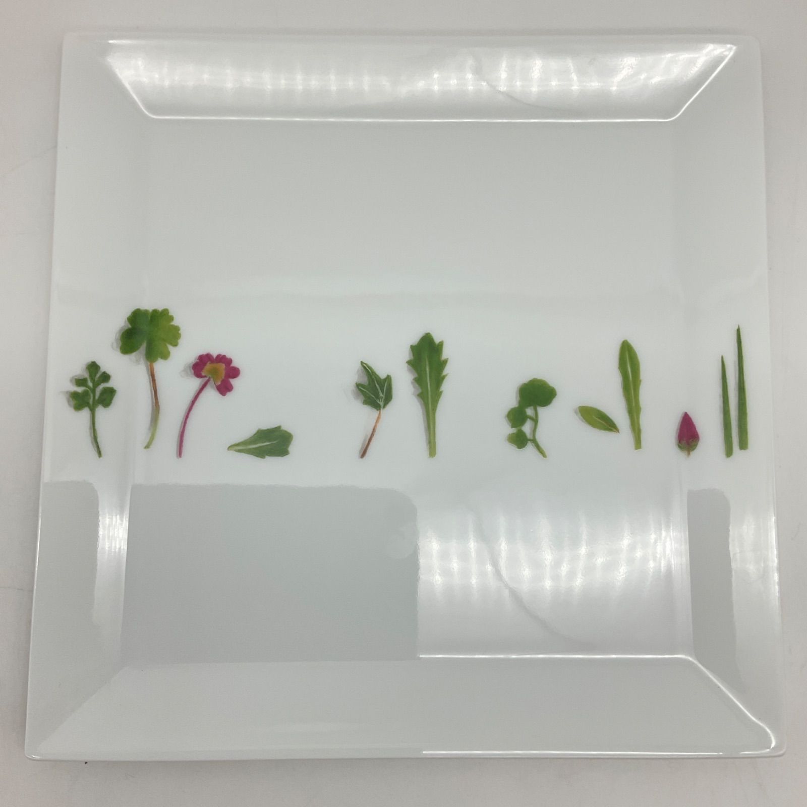 エルメス　メスクラン　スクエアプレート　19cm HERMES エルメス Mesclun メスクラン 食器 プレート 皿 スクエア