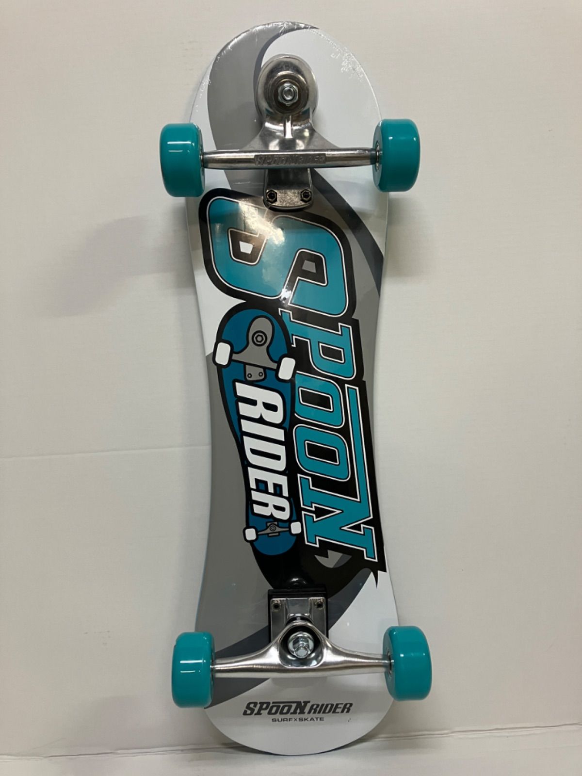 【中古】SPOON RIDER スプーンライダー スケートボード(ターコイズ) スケートボード spoon rider スプーンライダー - メルカリ