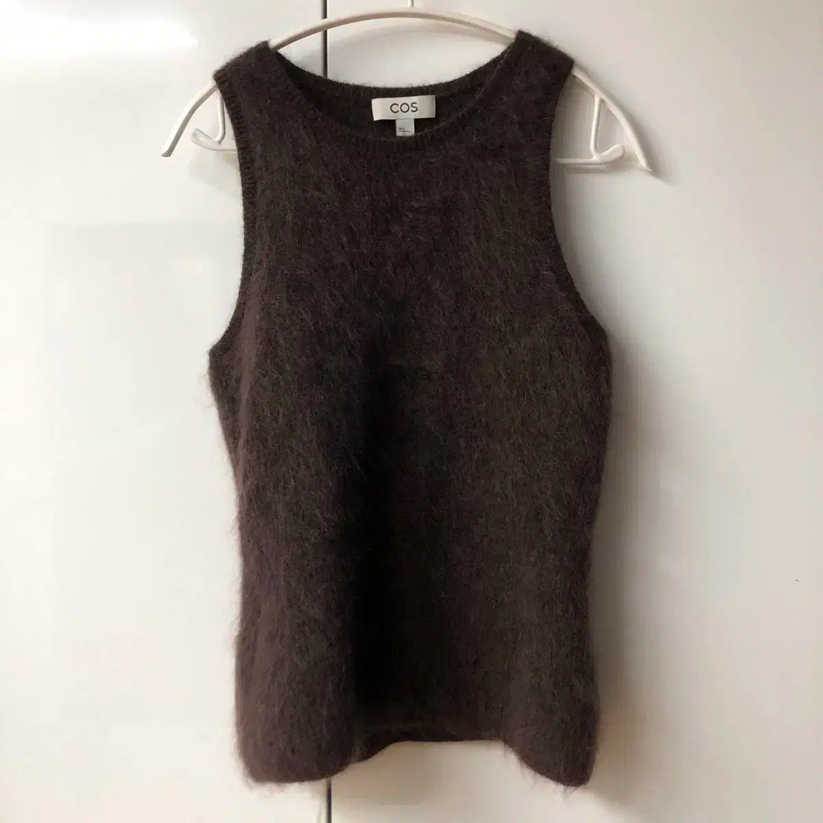 COS COS コス 茶色 モヘア ノースリーブ