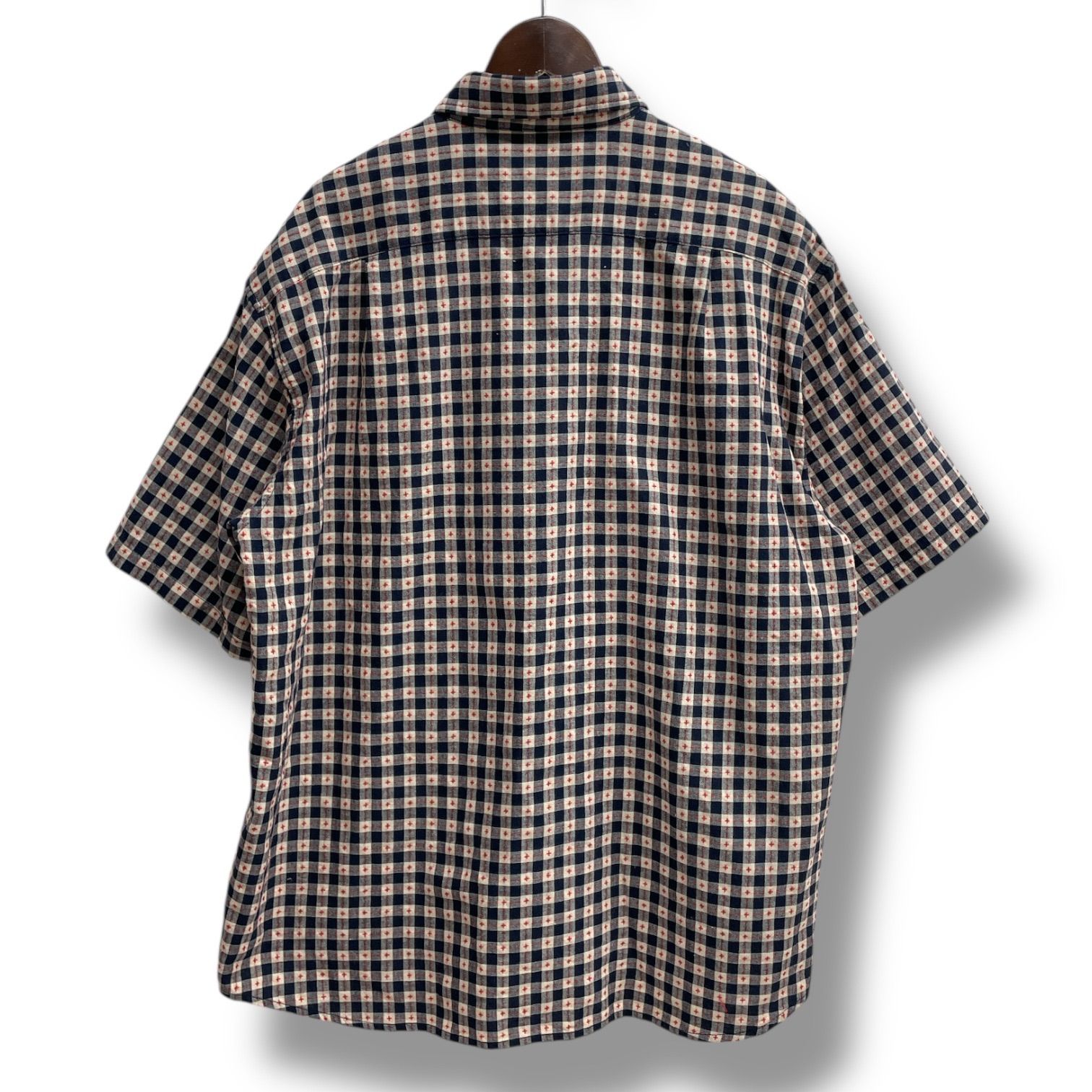 WHIMSY ウィムジー STITCHED GINGHAM S/S SHIRT 半袖シャツ チェック柄
