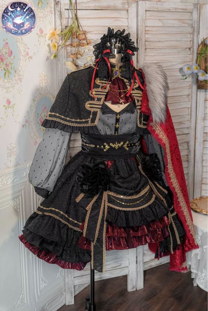 Vtuber にじさんじ 葛葉 サーニャ 女体化 貴族版 コスプレ衣装 コスチューム ハロウィン仮装 イベント衣装 コスプレセット 高品質コスプレ 再現度高め