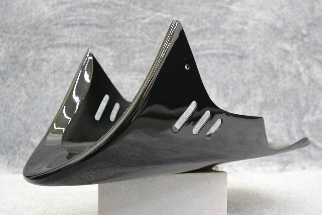 汎用 小型 アンダーカウル 黒 ABS製 汎用ステー 付き BRIGHTFACE_UK