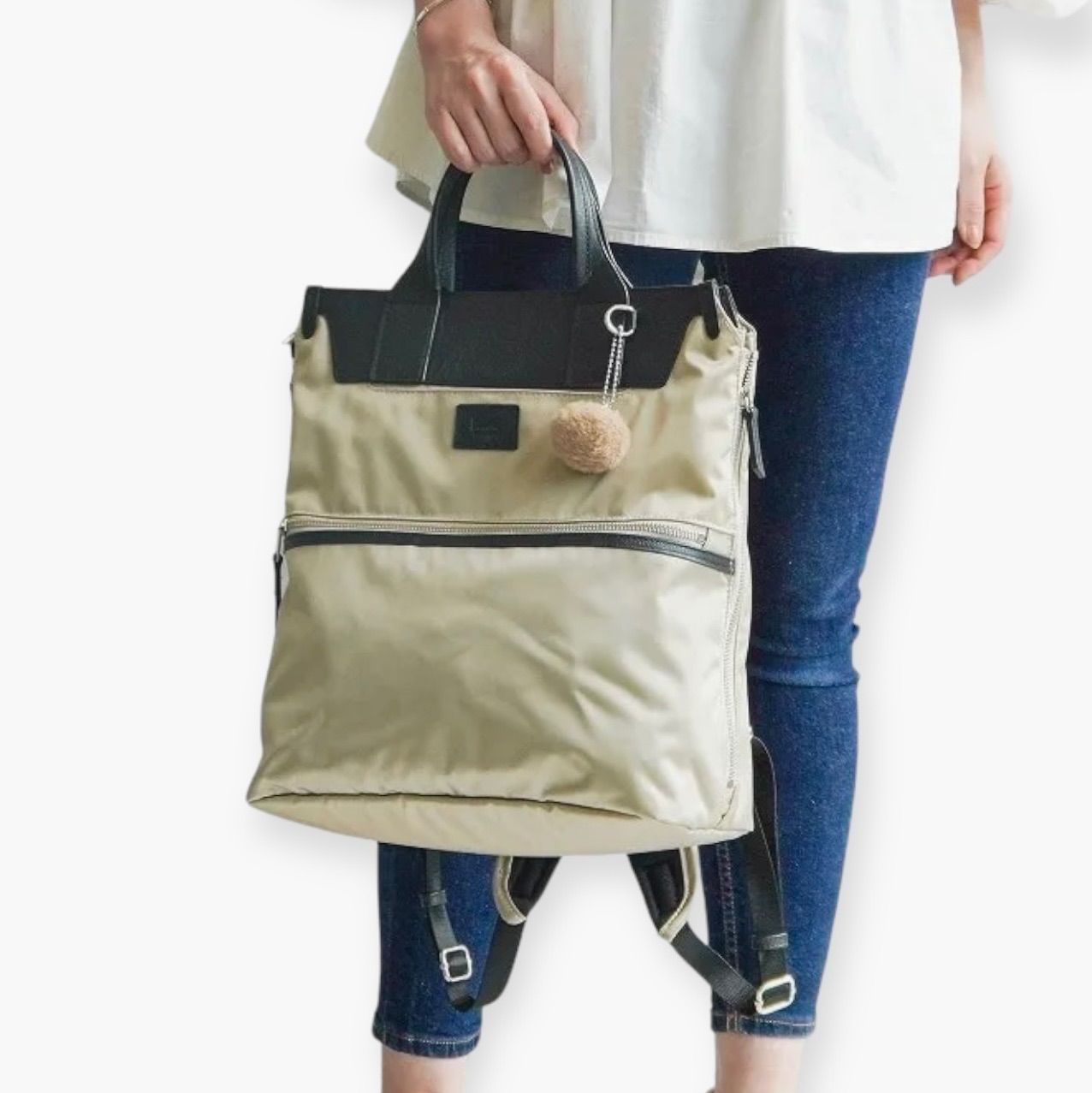 カナナ PJ-14 リュック 新品　17315サンドベージュ　値下げしました 楽天市場】【セール】カナナ リュックサック タテ型 13リットル Kanana