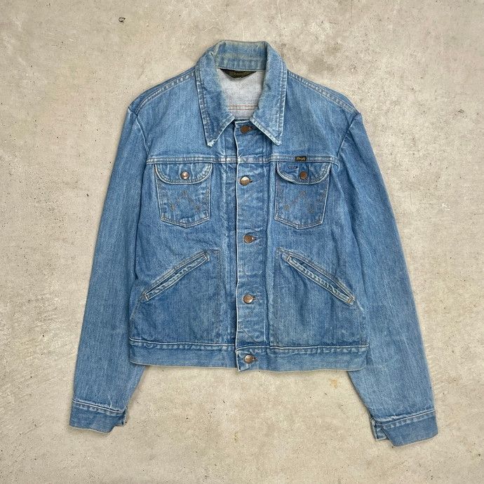 70年代 USA製 Wrangler ラングラー デニムジャケット 三角タグ