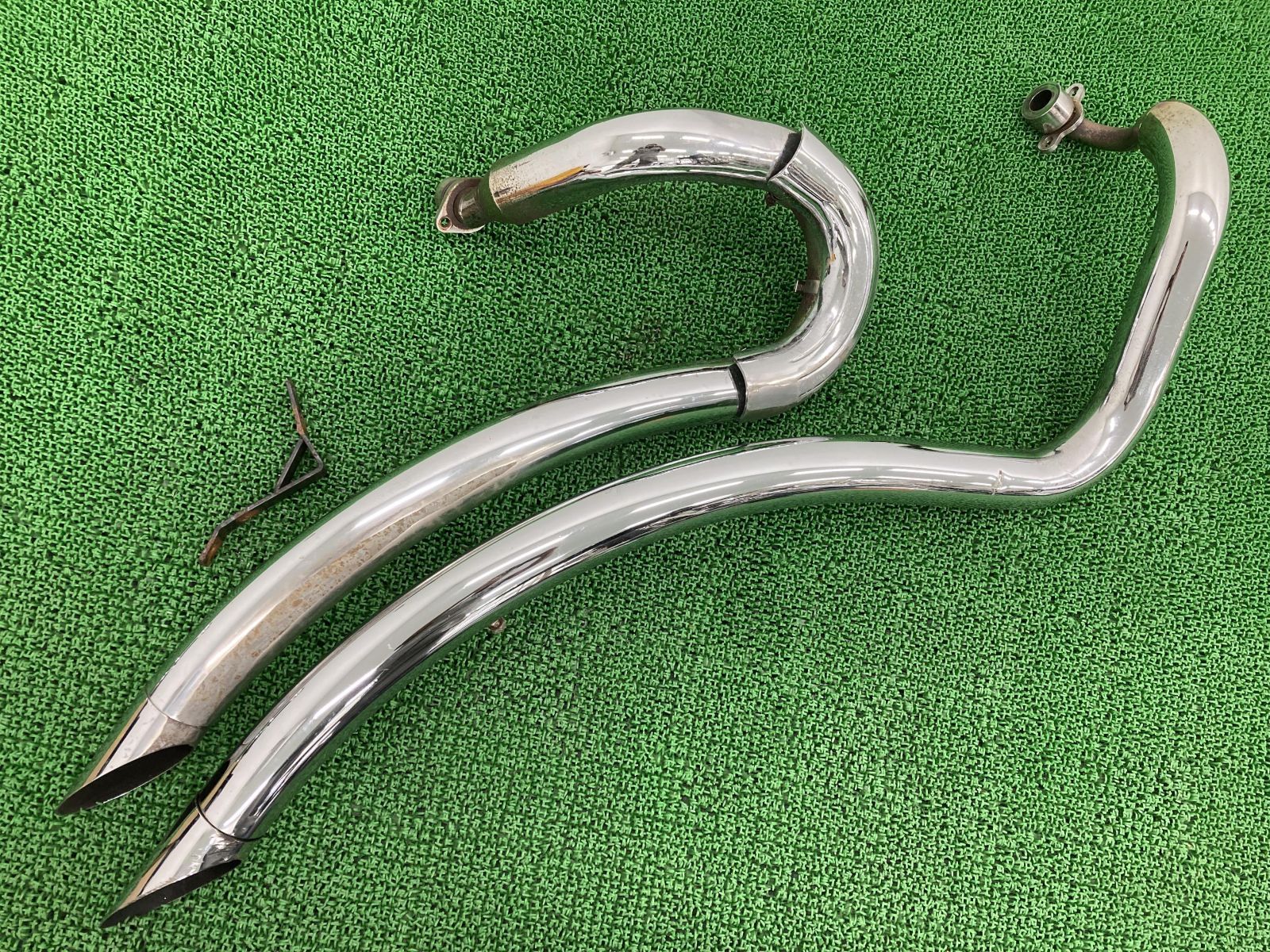 ドラッグスター400 アメリカンドラッガーズストレッチパイプマフラー