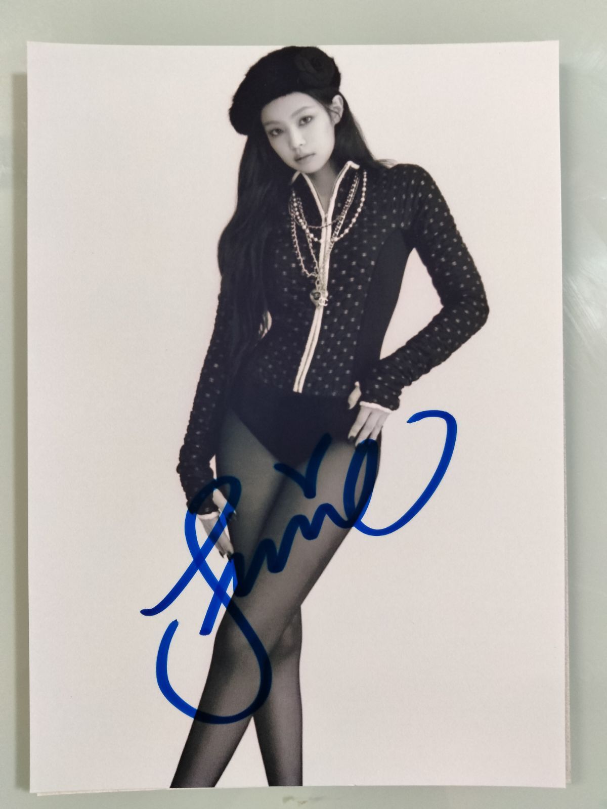 ジェニー直筆サイン入り2Lサイズ写真…Jennie ジェニー直筆サイン入り2Lサイズ写真…Jennie