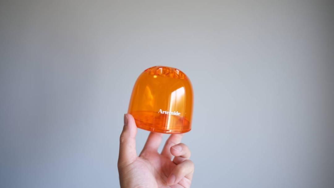 Artemide デダリーノ ペン立て オレンジ色 デットストック SKLAD-KIRPICHA_RU