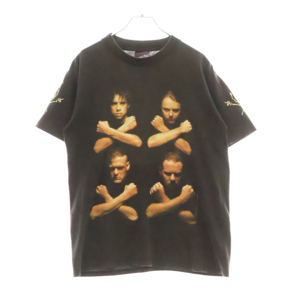 VINTAGE (ヴィンテージ) 90s METALLICA 1992 BIRTH SCHOOL METALLICA DEATH TEE メタリカ 両面プリント半袖Tシャツ カットソー ブラック