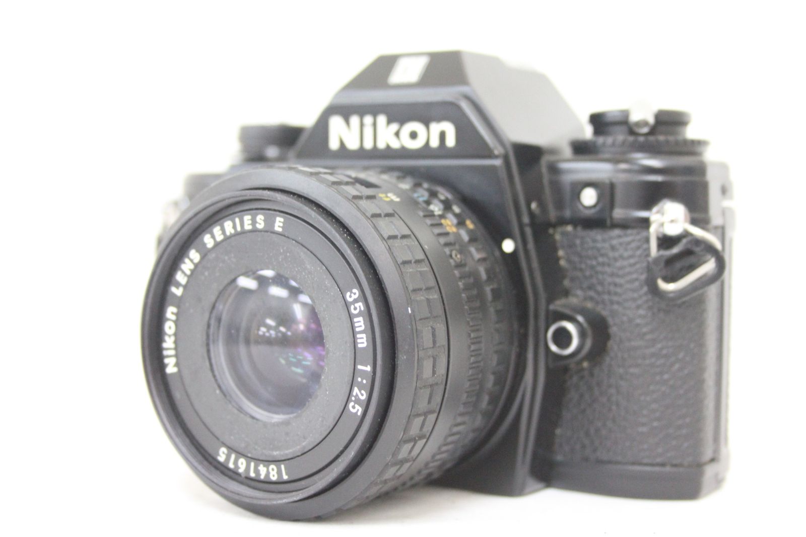 返品保証 ニコン Nikon EM ブラック Series E 35mm F2.5 ボディレンズセット e167