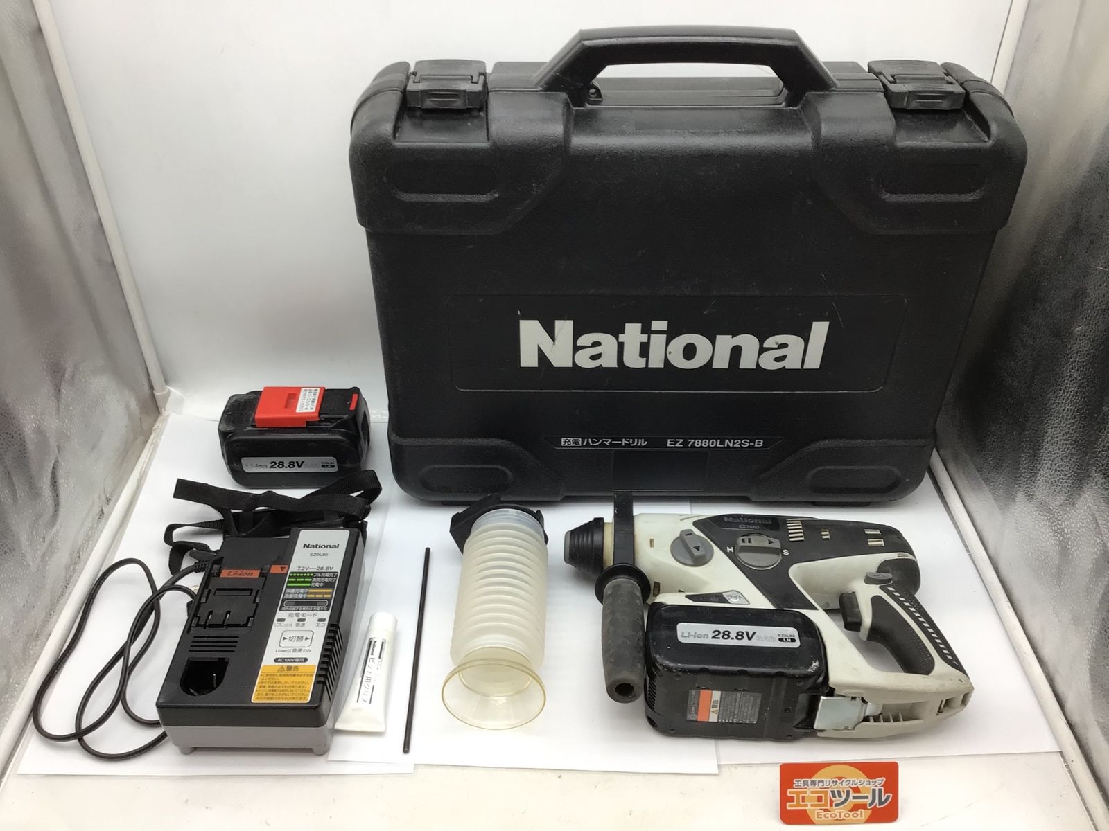品 National ナショナル ハンマードリル EZ7880LN2S-B ITLXCIEQPJXO エコツール知立店 M02