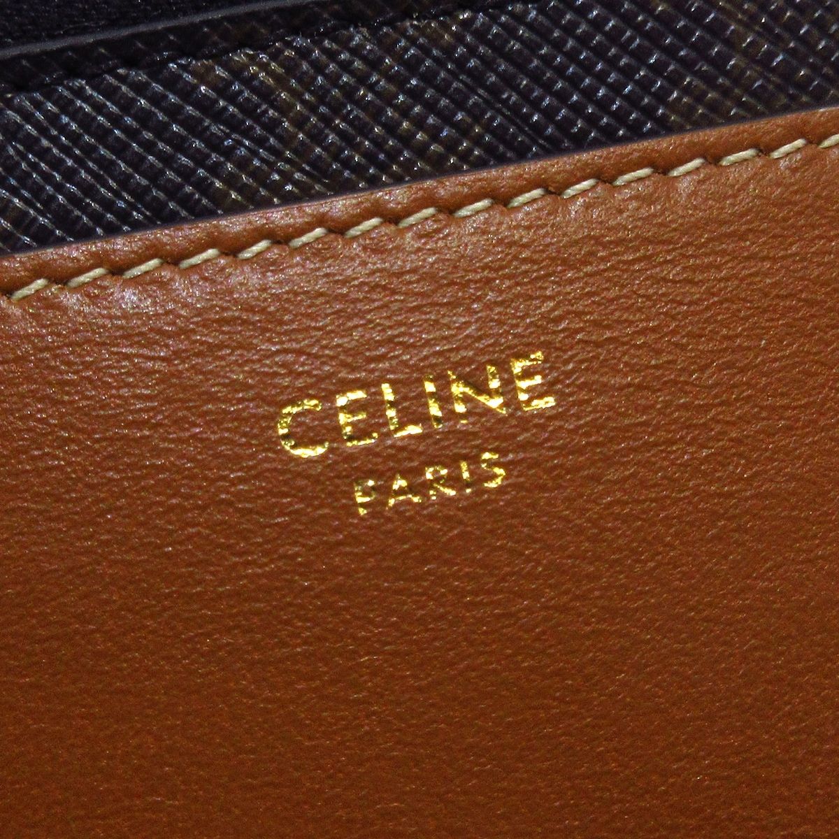 CELINE(セリーヌ) コインケース美品 トリオンフキャンバス タン