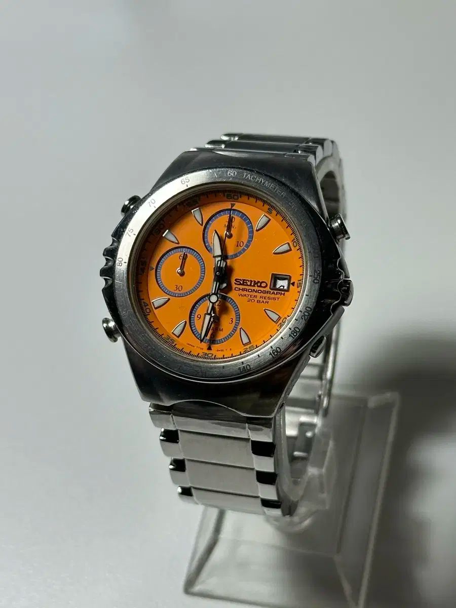SEIKO セイコー クロノクラフト オレンジ