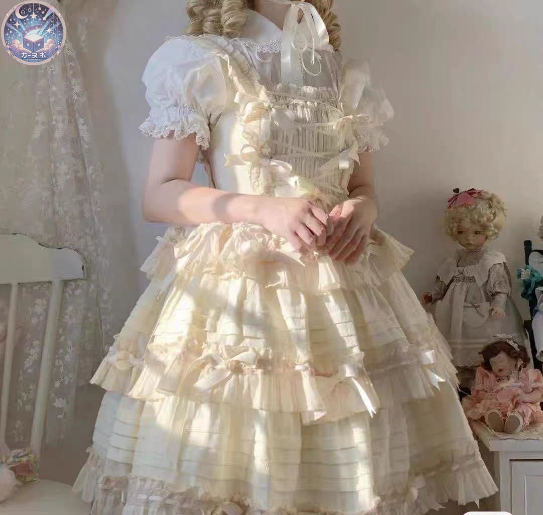 シンプルロリータジャンパースカート