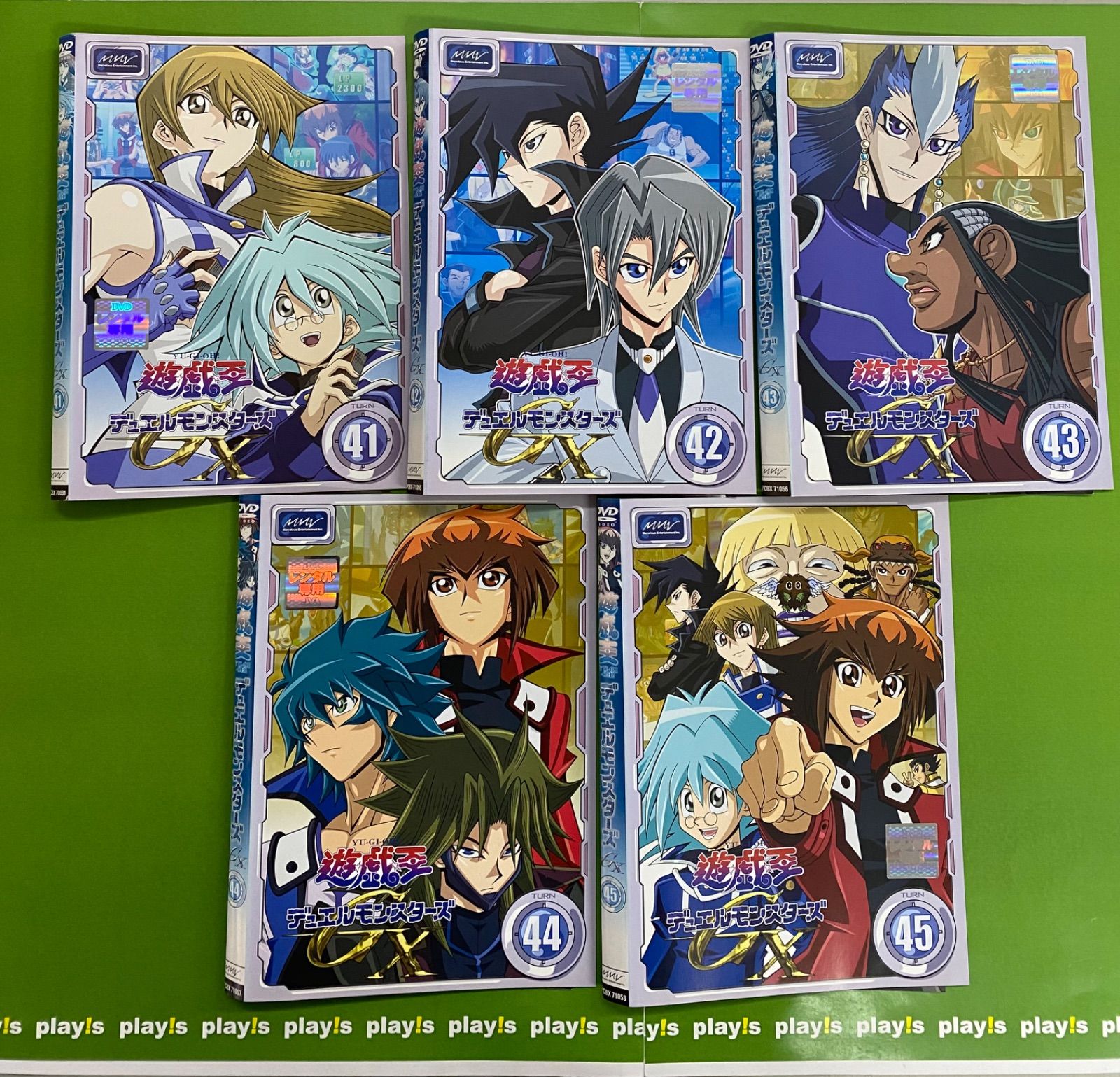 アニメ　DVD　遊☆戯☆王 デュエルモンスターズ GX　1～45巻　全巻セット 遊戯王デュエルモンスターズGX 全45巻セット 完結 DVD アニメ