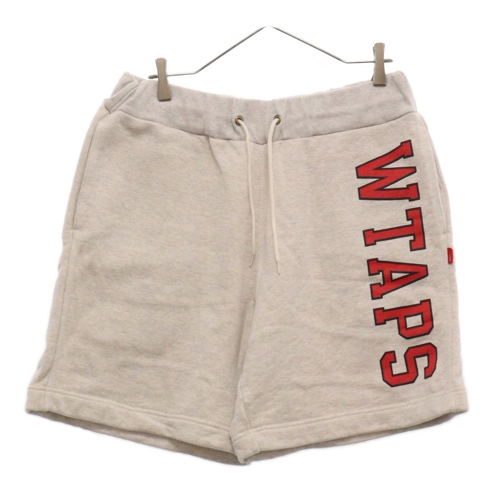 WTAPS (ダブルタップス) 15SS HELLWEEK SHORTS ヘルウィーク ロゴプリント スウェット ショートパンツ ハーフパンツ  ショーツ グレー 151ATDT-CSM12 - メルカリ