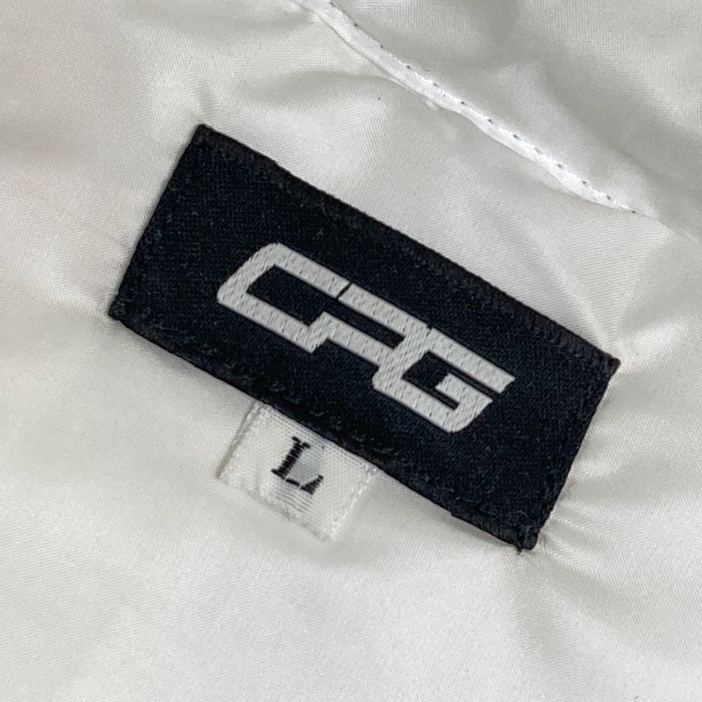 CPG GOLF ノースリーブ ダウンワンピース ホワイト Lサイズ CPG GOLF ノースリーブ ダウンワンピース ホワイト Lサイズ CPG GOLF