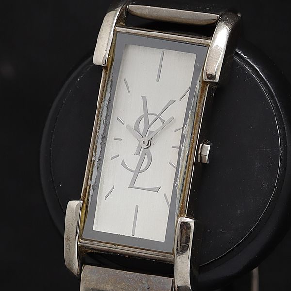 Yves Saint Laurent 5421-H16218 サンローラン腕時計 イブサンローラン 5421-H16218Y QZ シルバー文字盤 レディース腕時計