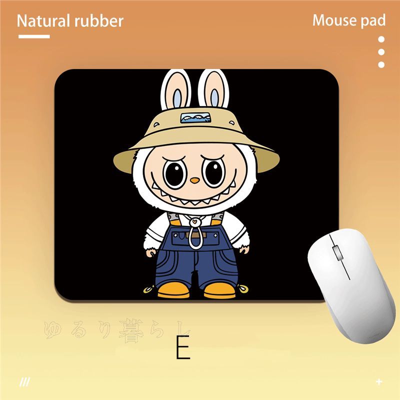 ラブブ マウスパッド ラブブ 小型マウスパッド キャラクターキーボードマット マウス用 26