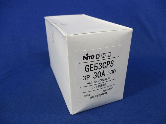 プラグインユニット付漏電ブレーカ AC100-200V GE53CPS3P30AF30