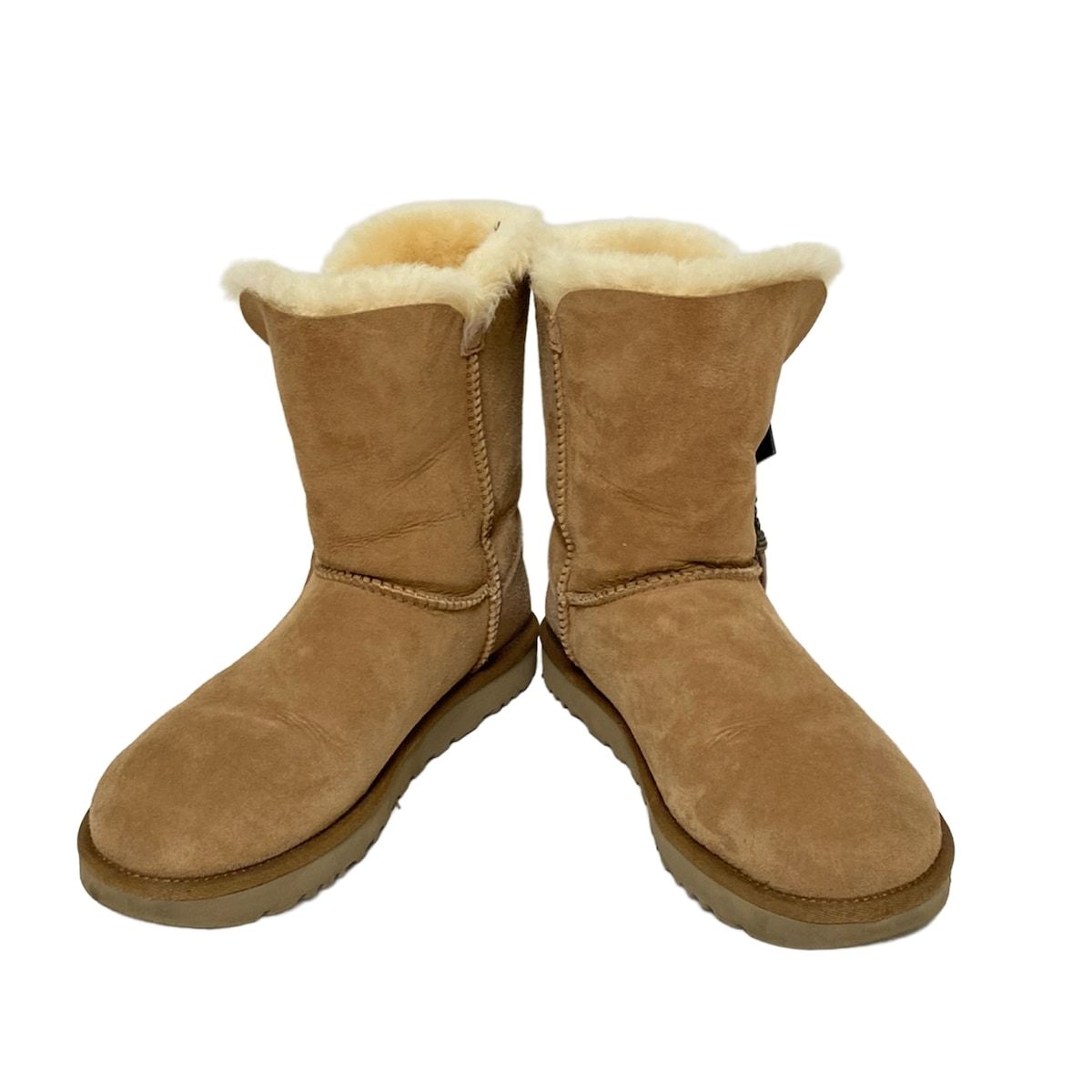 UGG アグ ショートブーツ 25 レディース リロウ 1013850 ライトブラウン ムートン