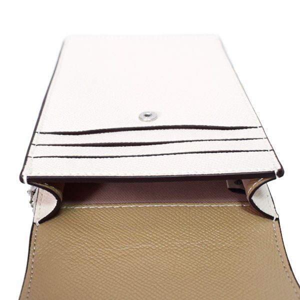 コーチ スマホショルダー COACH クロスグレインレザー フォン クロス