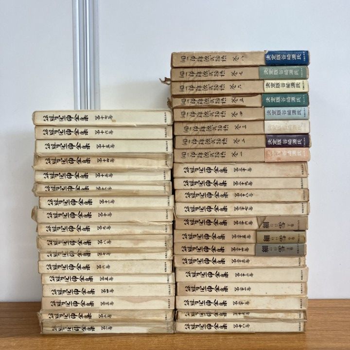 谷崎潤一郎全集 全30巻 （1〜29巻）中央公論社　昭和32年より発行 □01)【同梱不可】谷崎潤一郎全集 全30巻+潤一郎源氏物語全8巻