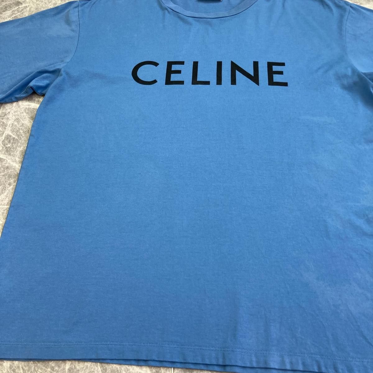 supreme様専用ページ【中古】 CELINE （セリーヌ） ﾛｺﾞ Tｼｬﾂ L メンズ 