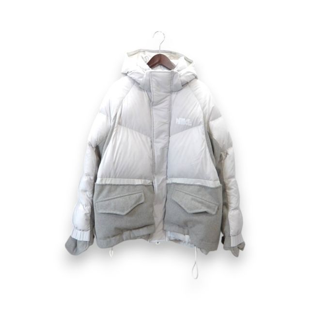 SACAI 20aw NIKE NRG RH PARKA WHITE サイズXL CT3269-043 サカイ 