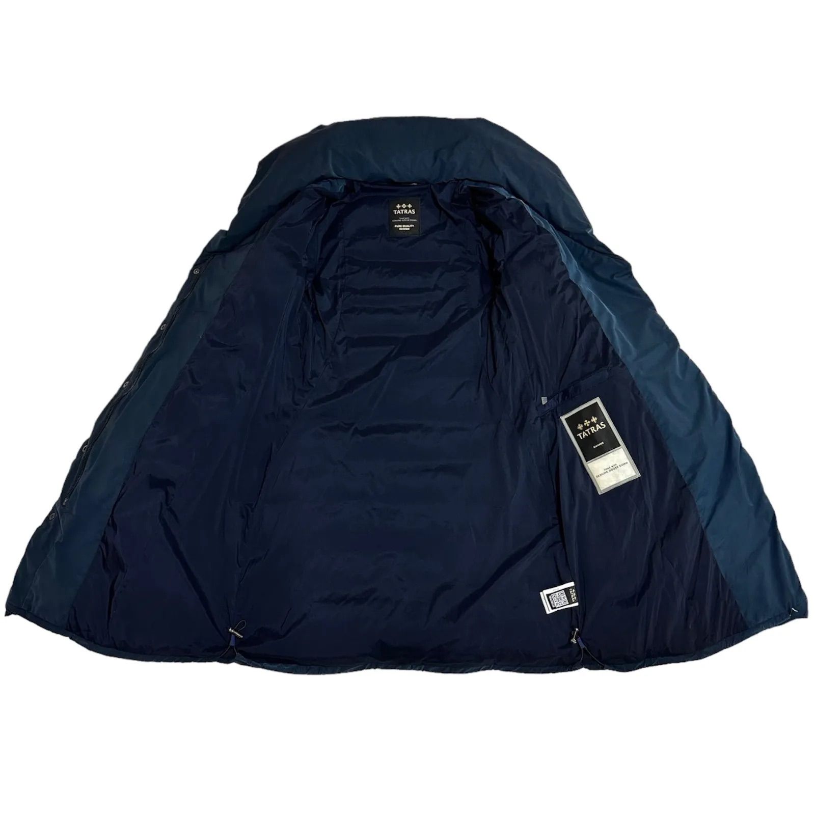 ☆定価104,500円☆美品☆タトラス☆ネイビー☆02☆VALLE☆ダウン  