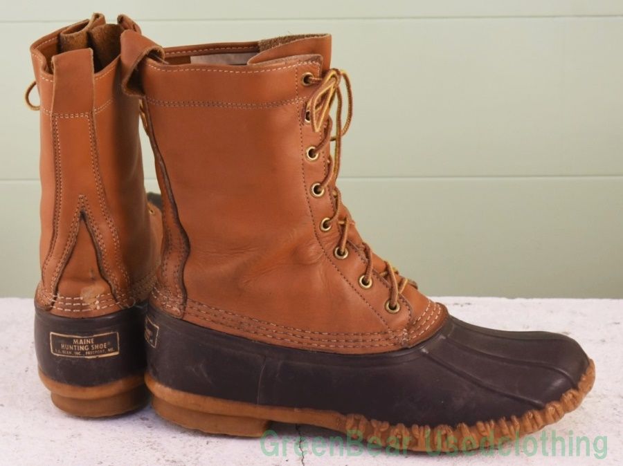Y 145 L.L.Bean ビンテージ ビーンブーツ 茶 メンズ 10 M 28 cm
