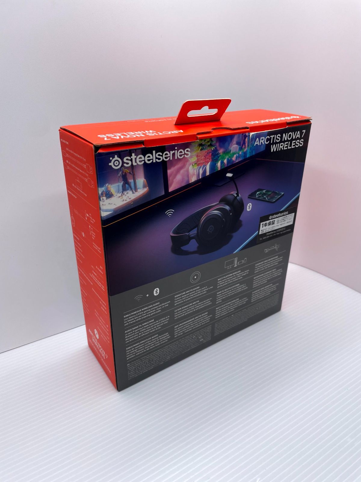 理解 steelsseries Arctis Nova 7 Wireless 601 人気アイテムお得に購入！