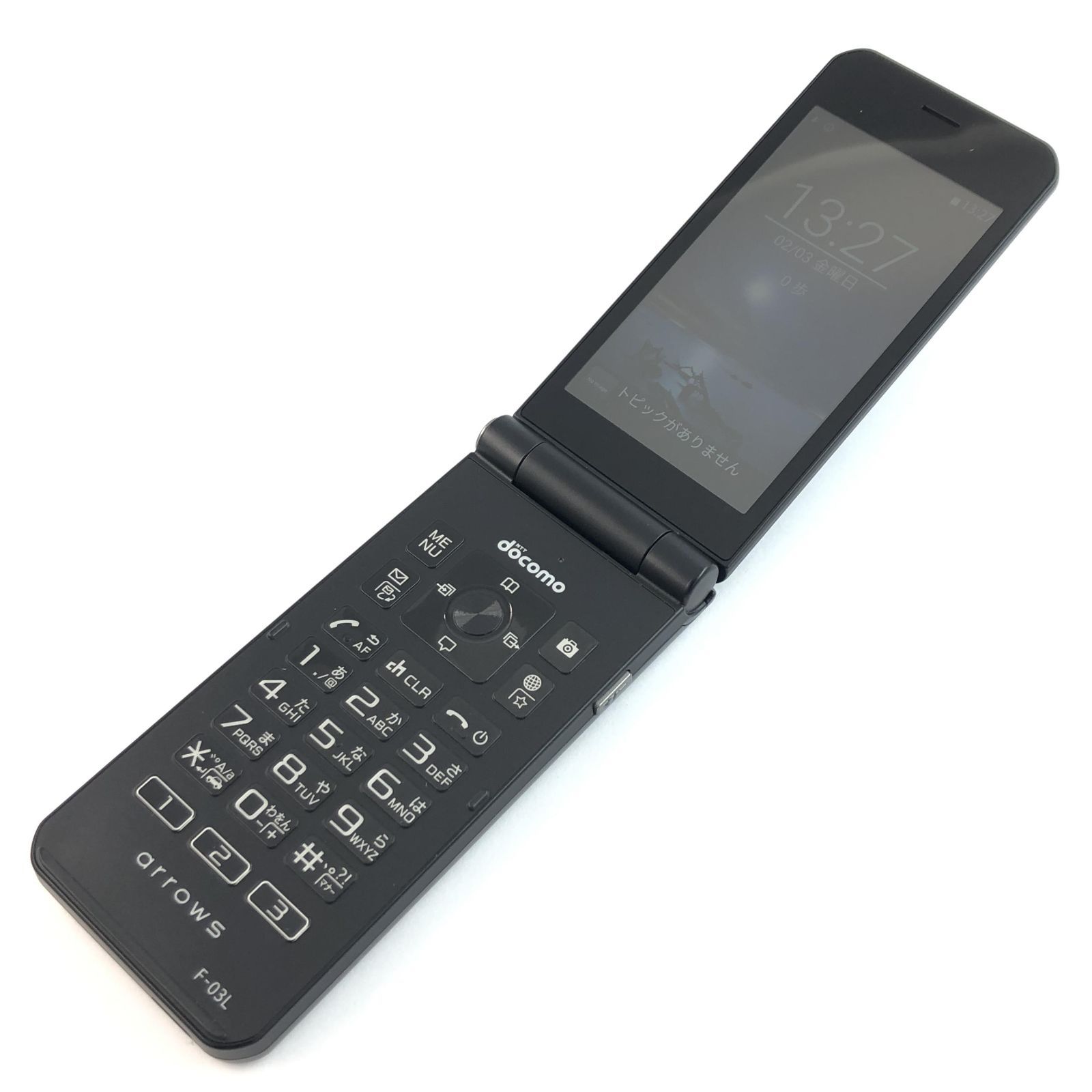 新品未使用 F-03L arrows ケータイ ブラック ガラケー 27 【公式通販】