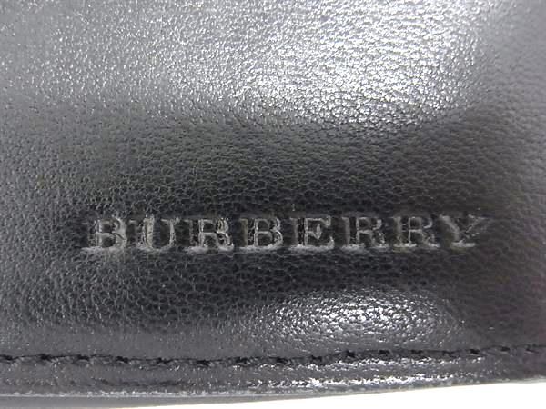 バーバリー　名刺入れ　ノバチェック　シャドーホース　パスケース　PVC×レザー BURBERRY バーバリー 名刺入れ メンズ 型押しチェックレザー