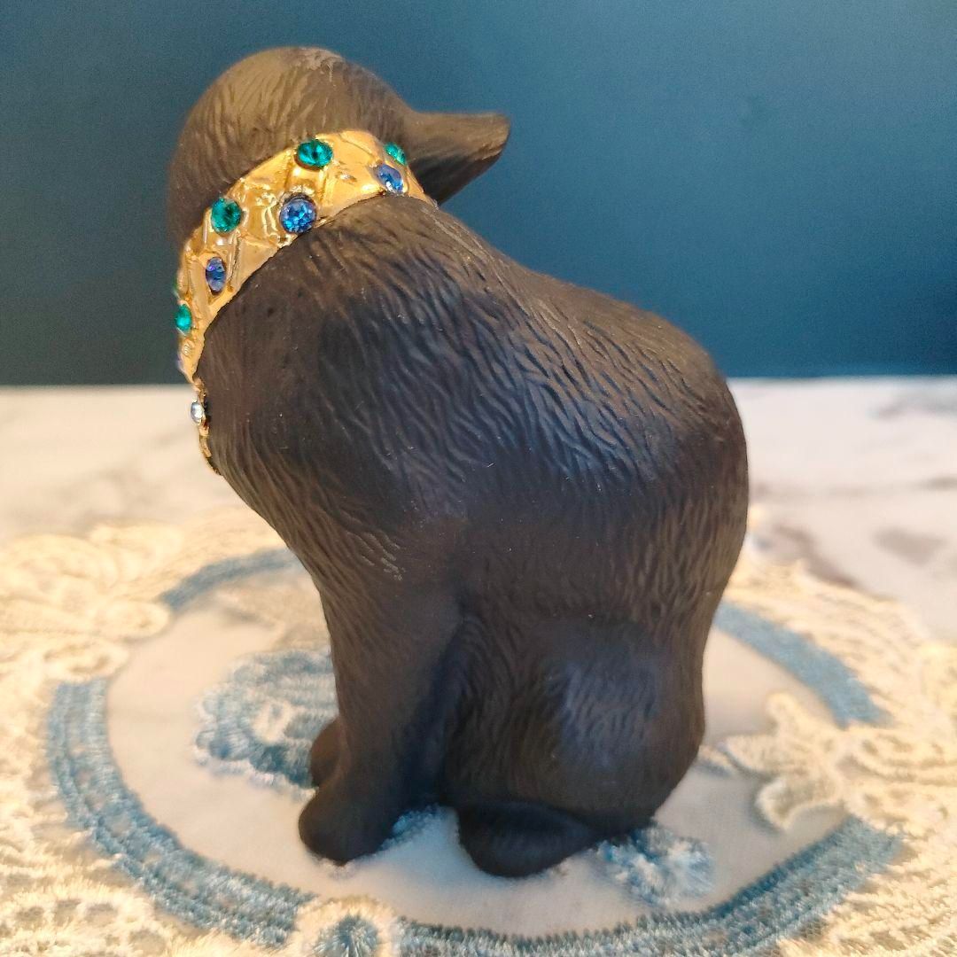 大きなサイズ レノックス LENOX ペルシャ猫 陶器 置物 キャット 24K