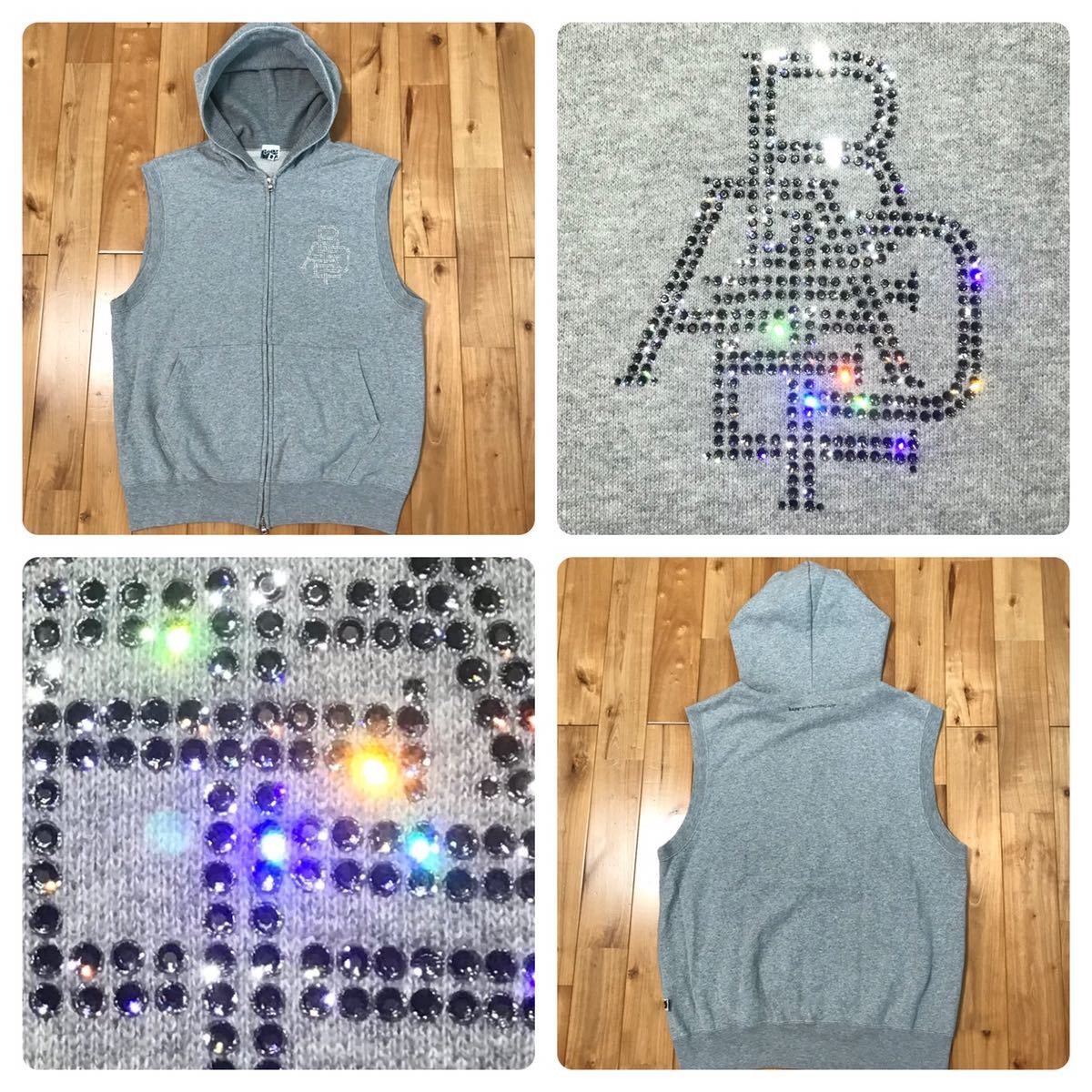 スワロフスキー パーカー ベスト BAPE a bathing ape ベイプ
