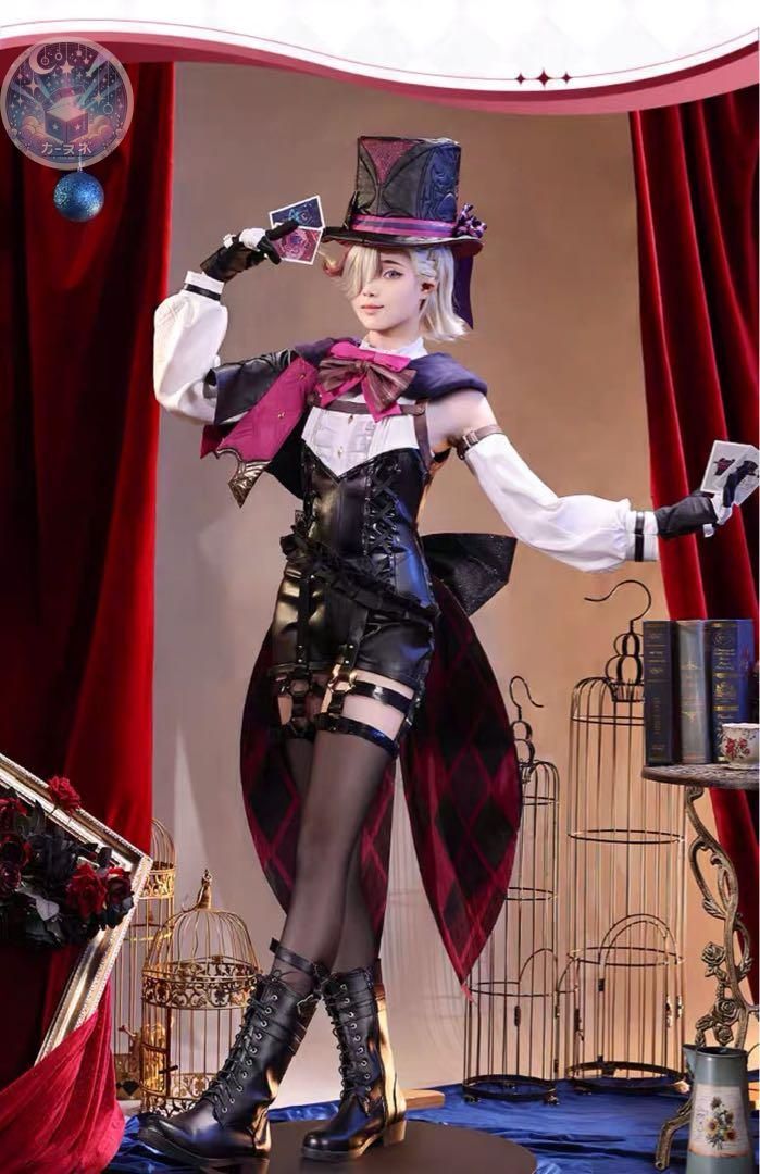 三分妄想 原神 リネ コスプレ衣装 ウィッグ 靴 追加 コスチューム ハロウィン仮装 イベント衣装 コスプレセット 高品質コスプレ 再現度高め