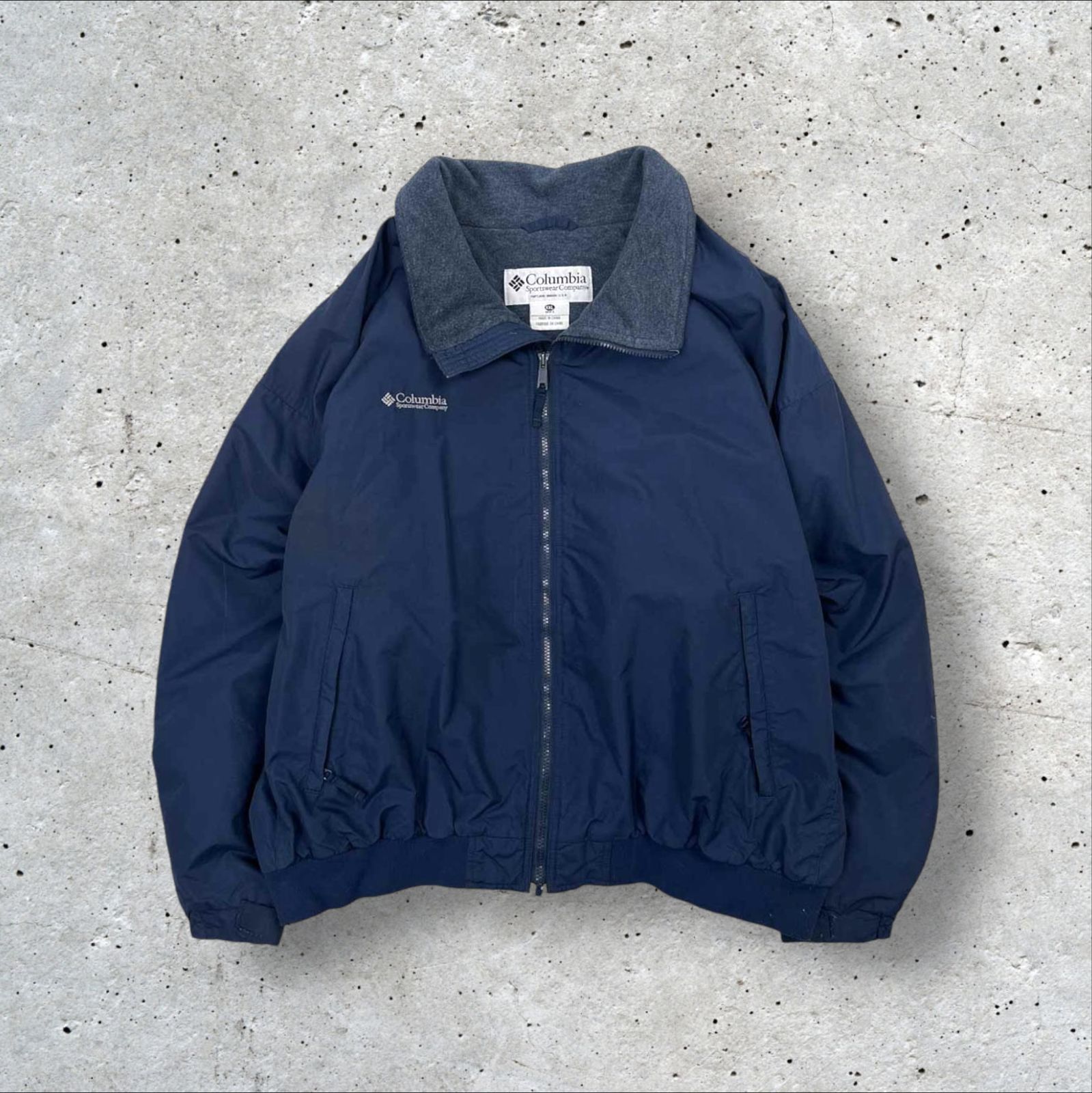 00s Columbia ビッグサイズ ファルマスパーカ 裏フリース 中綿