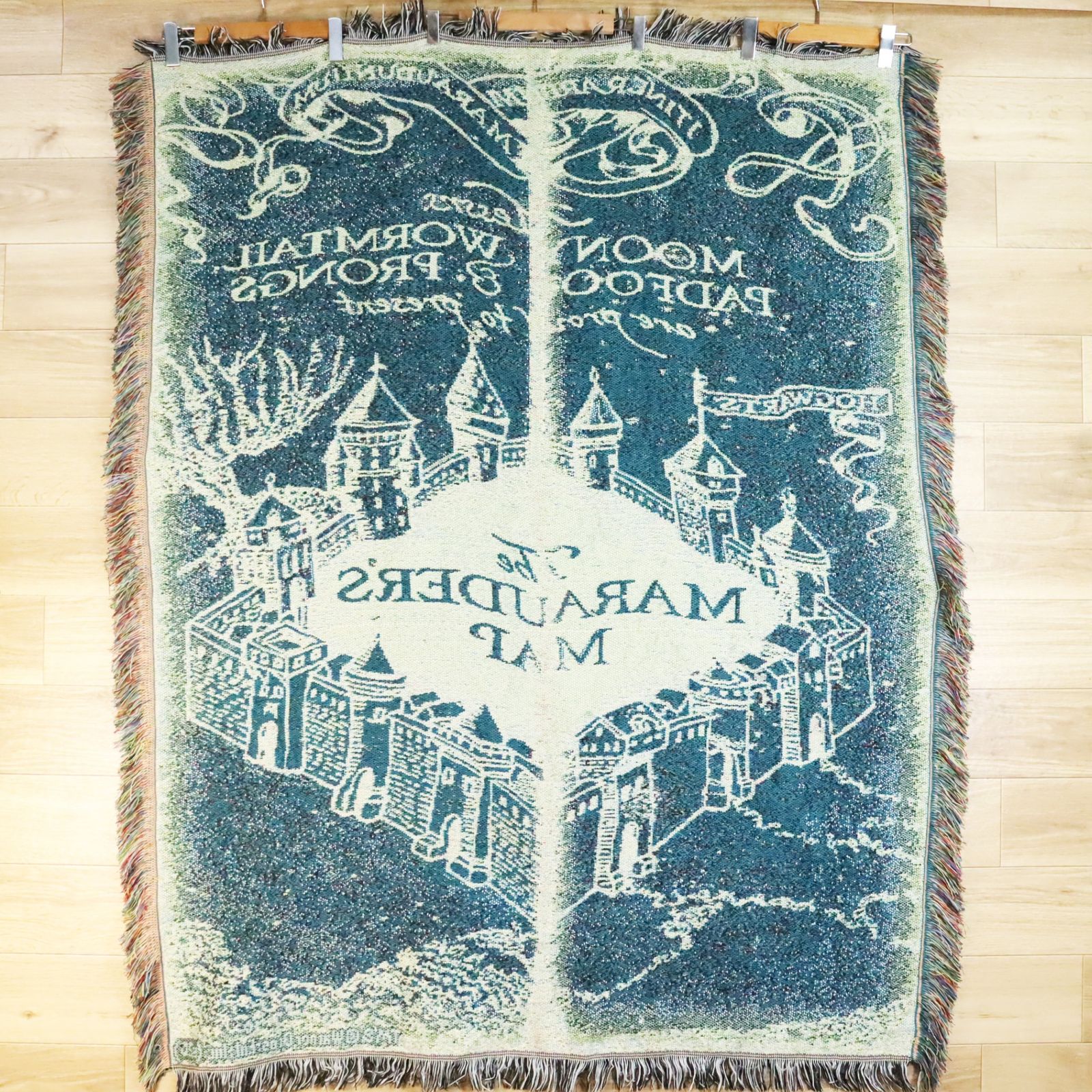 G1-14/O4.29-3 Harry Potter ハリーポッター 忍びの地図 ラグ